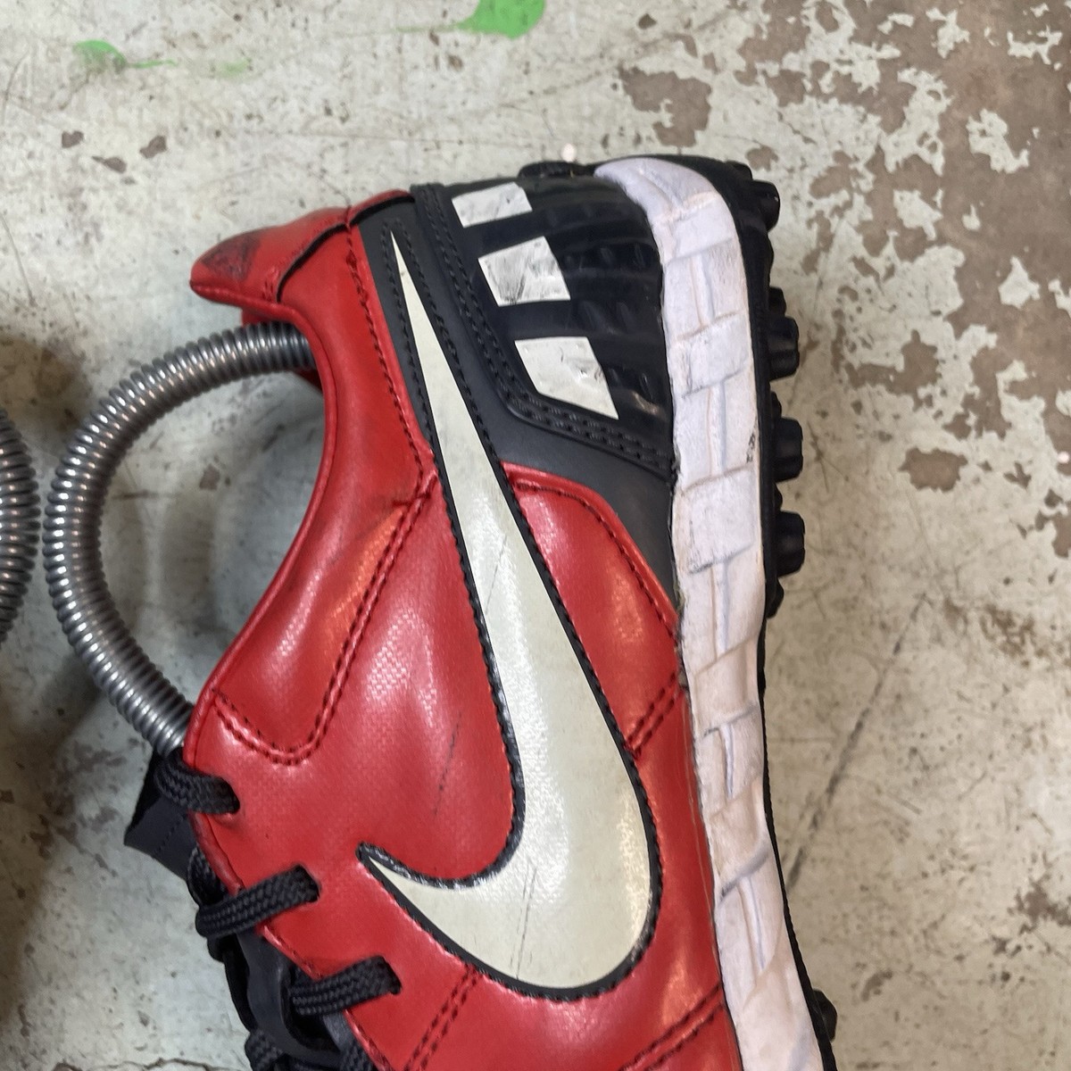 Nike Total 90 Shoot III TF Red Mercurial Indoor Turf Shoes Men's