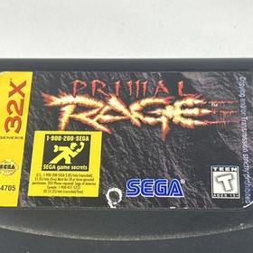 Primal Rage Sega Genesis 32X  Cartridge Only
