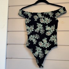 Free People Intimately So Much Floral Off The Shoulder Bodysuit Women s XS