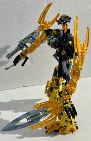 LEGO Bionicle Toa Mata Nui 8998 Assembled w/manuals Incomplete No Mask