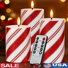 Flameless Candles LED Cozy Glow Remote Control Timer Gift Safe Home Decor New