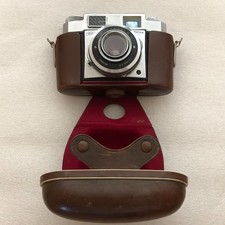 Zeiss Ikon Contaflex CONTINA Camera w/ Pantar 45mm f2.8 Lens CASE