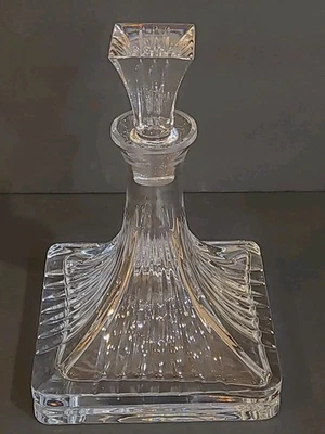 Vintage Waterford Crystal Square Clarion Ship Decanter with Stopper. - Image 1 of 4