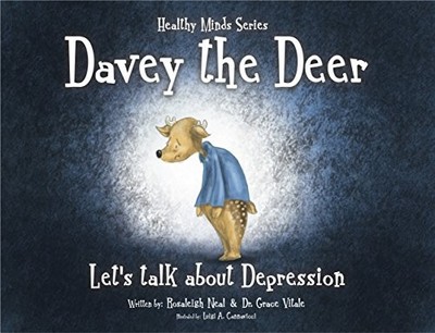 Davey the Deer: Let's Talk About Depression by Grace Vitale Book The Fast Free