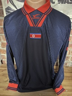 LEGEA 🇰🇵 NORTH KOREA LONG SLEEVE No7 FOOTBALL SHIRT ADULT SIZE RXTRA LARGE