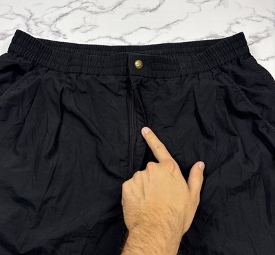 Vintage 90s Nike Challenge Court Black Shorts Andre Agassi Tennis