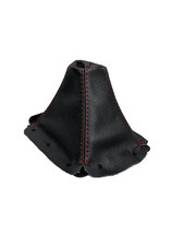 Black Leather Red Stitching Shift Gear Boot For Mazda Miata Mx5 Mx-5 1999 - 2004 Black Leather Red Stitching Shift Gear Boot For Mazda Miata Mx5 Mx-5 1999 - 2004