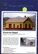 BEST #1059, HO scale, Cimarron Depot, craftsm...