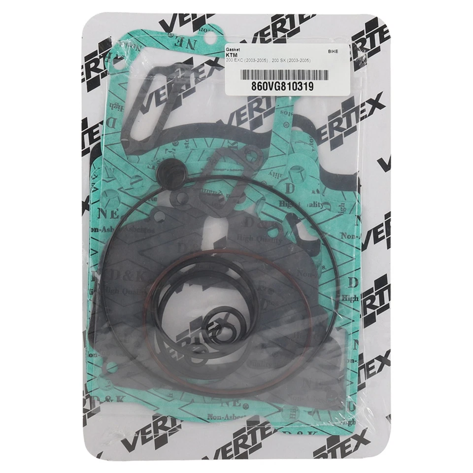 Vertex Top End Piston Kit For KTM 200 EXC (03-05) 200 XC (06-09) Foto 3 de 3