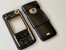 Nokia 6680 Full Housing Cover  Buttons Black Limited Edition