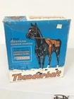 1960s MARX JOHNNY WEST THUNDERBOLT BLACK HORSE EXCELLENT IN THE BOX LOT #73