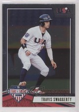 2019 Panini USA Baseball Stars & Stripes Longevity Travis Swaggerty #74 g1z