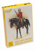 Zulu Wars Britische Berittene Infanterie Faller HäT 8209 1:72 Modellfiguren