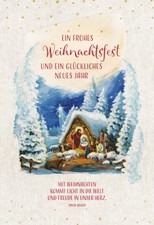 Ein frohes Weihnachtsfest und ein glückliche...