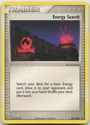 Energy Search 90/109 EX Ruby & Sapphire Common Trainer