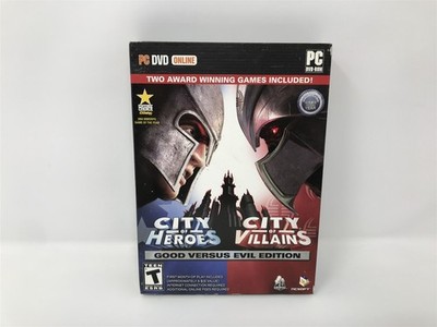 City of Heroes & City of Villains Good vs Evil Edition - PC Game - Complete CIB 