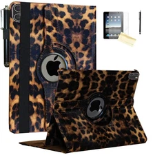 Case for iPad Pro 12.9 6th 5th 4th 3rd Generation, Rotating Stand Smart Auto ...