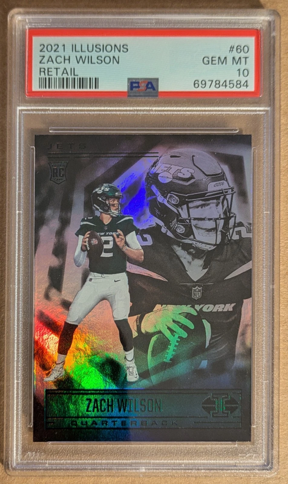 Zach Wilson Panini Illusions #60 Retail
