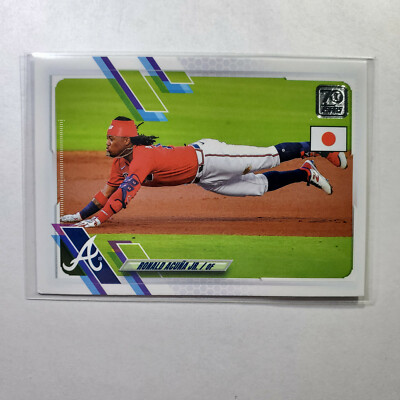 2021 Topps Japan Edition - Ronald Acuna Jr - Base Set - #50 | eBay