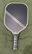 Sakar Pickleball Paddle AIM - Black/Gray Stripe USA pickleball Approved NEW