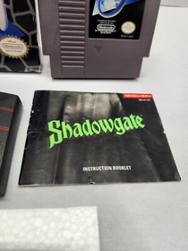Shadowgate - Nintendo NES - CIB Complete in Box - Play Tested