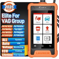 2026 Launch Creader Elite For Audi Car Full System Diagnostic Tool Obd2 Scanner