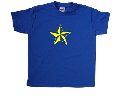 3D Stern Weihnachten Kinder T-Shirt