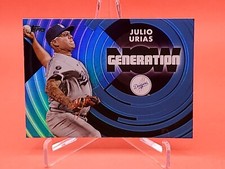 Julio Urias 2022 Topps Series 2 #GN-42 Generation Now Blue Parallel Dodgers