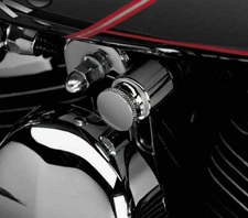 Aluminum Choke Knob Cover For Harley Touring Sportster Softail Dyna Road Glide 