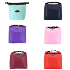 Insulated Lunch Bag Thermal Small Picnic Cool Purse with Zippered for Daily Use