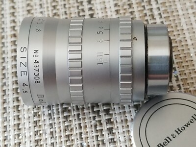 CLEAN Angenieux 6.5mm f/1.8 Vintage Cine Movie Camera Lens
