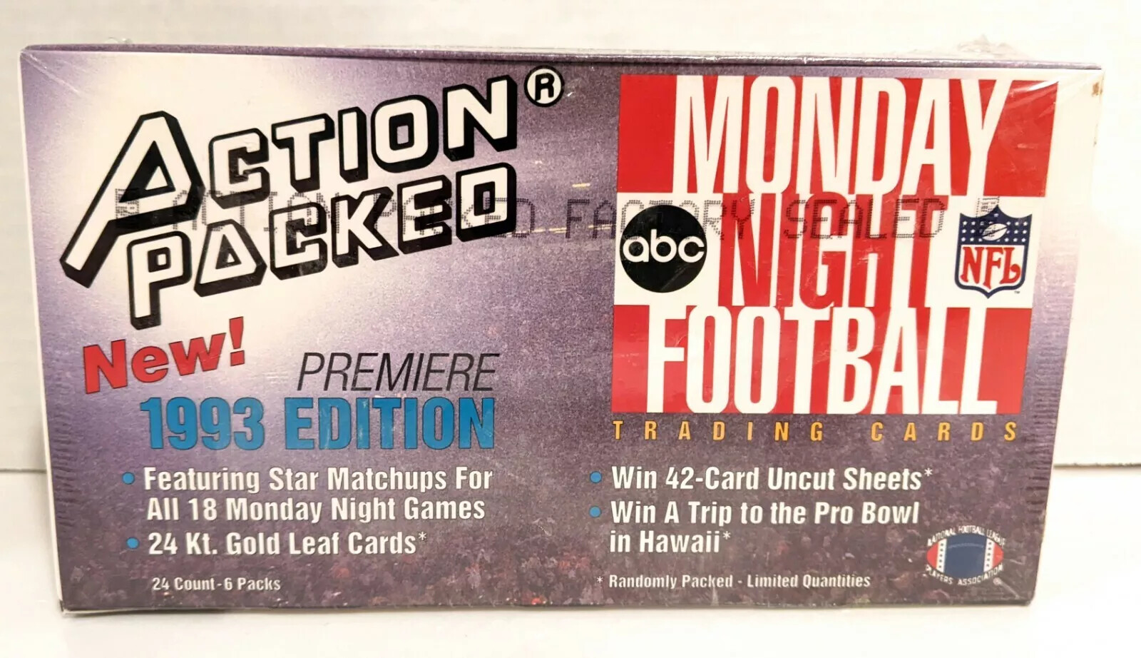 1993 Action Packed Monday Night Football U-Pick 1-81 M/NM