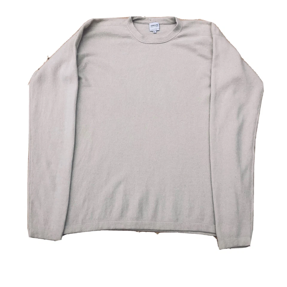 ARMANI Collezioni Mens  Luxury pure cashmere sweater SzL price firm - Image 3 of 4