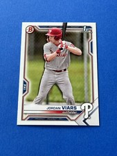 2021 Bowman Draft Jordan Viars 1st Bowman #BD-132 Philadelphia Phillies (N)