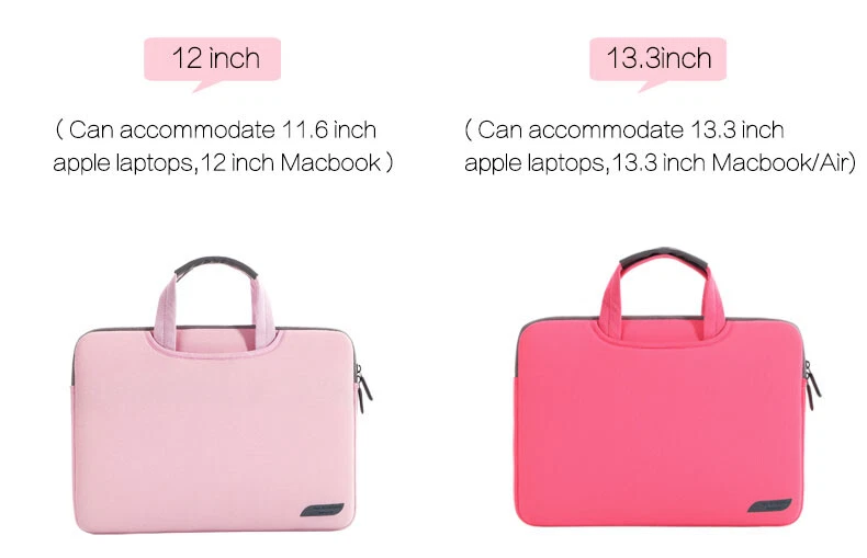 For Macbook Huawei Lenovo Acer HP 11/12/13/15/15.6 inch Soft Laptop sleeve Bag - Image 2 of 4