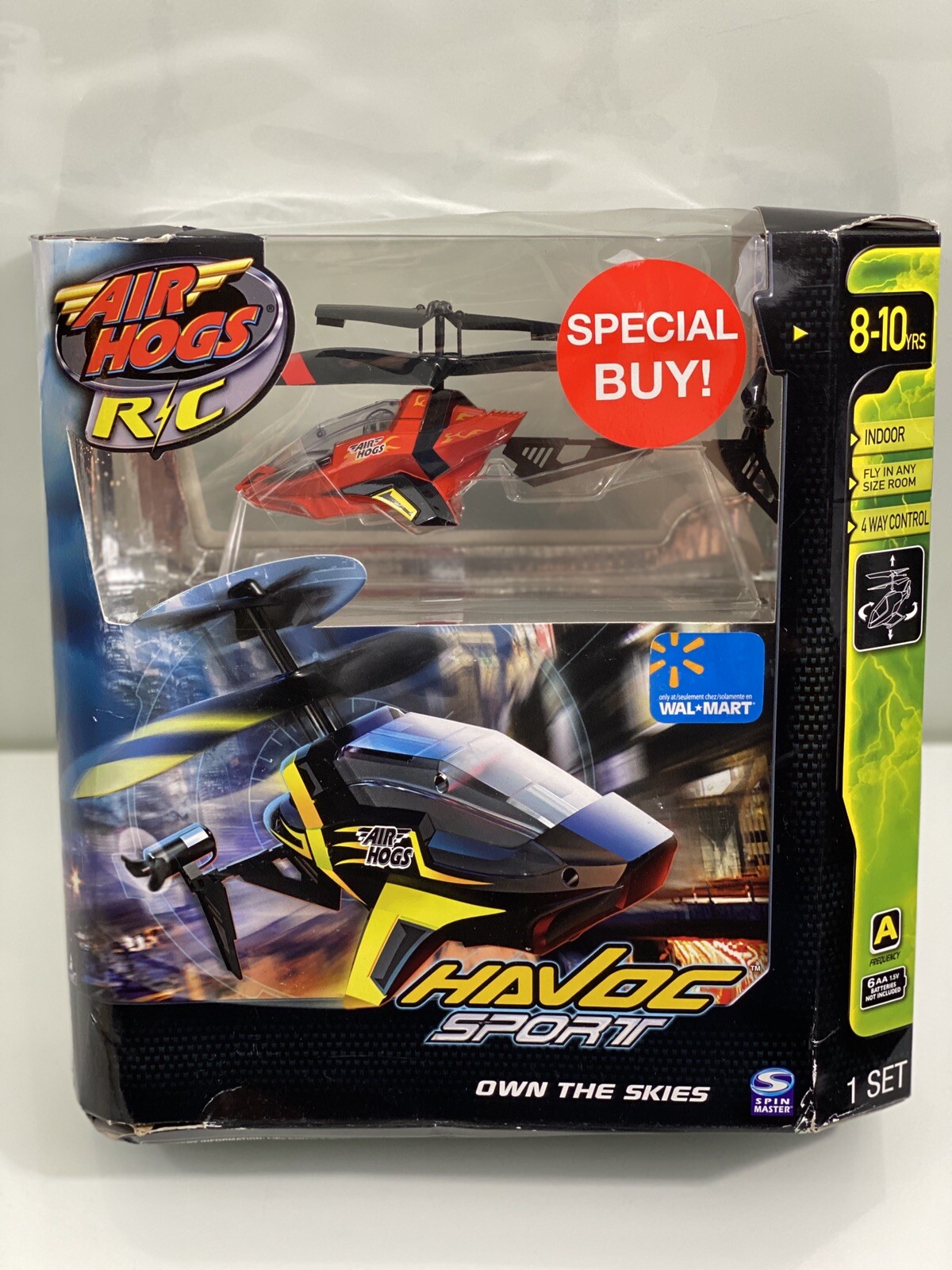 air hogs heli cage