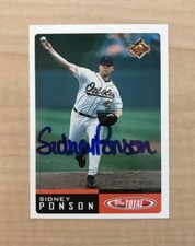SIDNEY PONSON BALTIMORE ORIOLES SIGNED AUTOGRAPHED 2002 TOPPS CARD #298 W/COA
