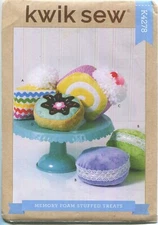 KWIK SEW K4278 MEMORY FOAM STUFFED TREATS UNCUT 2020