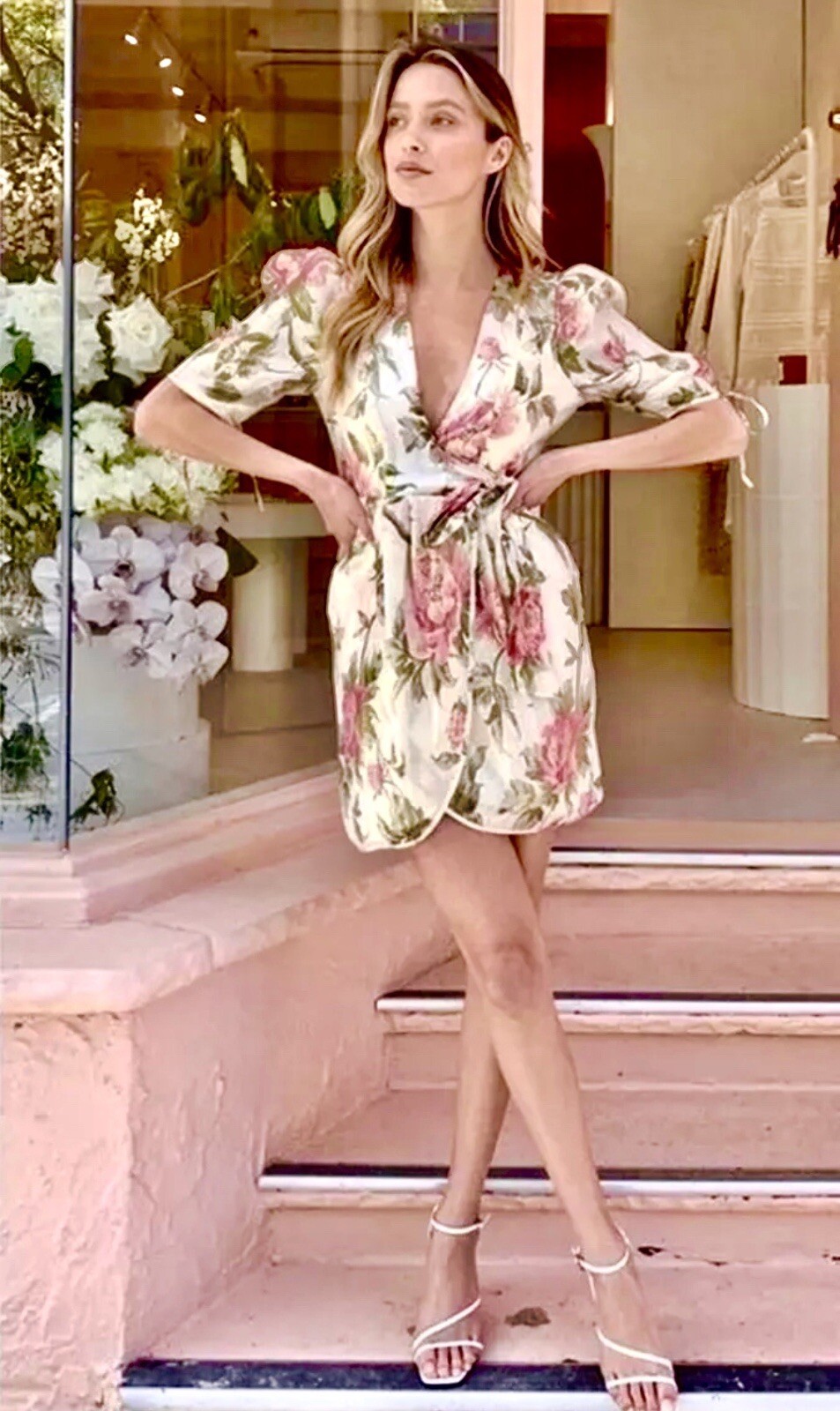 alice mccall metallic dress BNWT Alice McCall Metallic G Floral Salvatore Tiered Mini Dress Size 8 ?