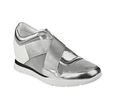 guess sneakers silver