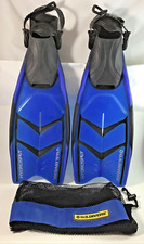 Nature  s Wing US Divers Hydrosplit Propeller Fins S/M 5 - 8.5 Split Flipper Blue