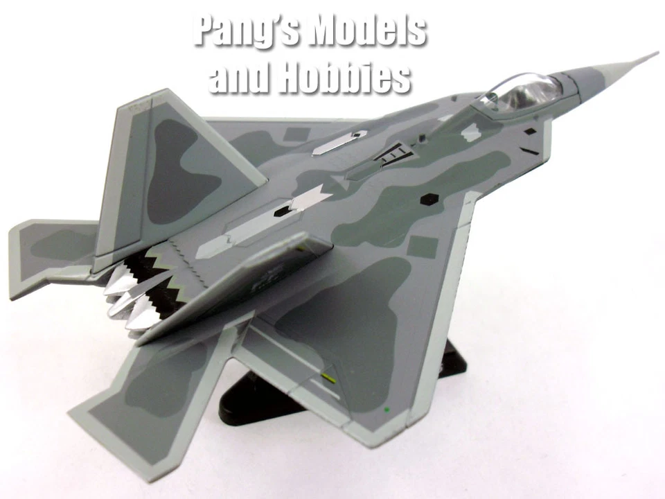 Lockheed Martin F-22 Raptor USAF 1/145 Scale Diecast Metal Model - Image 3 of 4