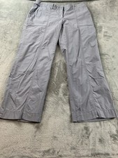 Sz 6 Talbots Womens Pants Gray Signature Mid Rise Career Cotton Blend