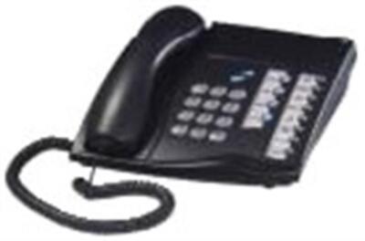 Tadiran Coral FlexSet 120 (72440163400 / 72440163485) Charcoal Digital Telephone