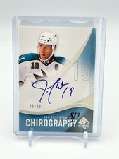 20010-11 SP AUTHENTIC CHIROGRAPHY #MM JOE THORNTON /50 SP AUTO HARD SIGNED 🔥💎