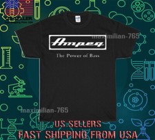NEW SHIRT AMPEG AMPS AMPLIFIERS THE POWER LOGO T-SHIRT SIZE FUNNY S TO 5XL