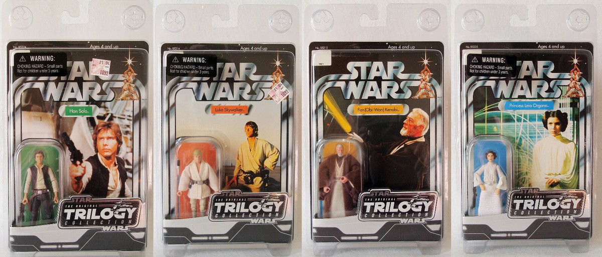 STAR WARS ORIGINAL TRILOGY COLLECTION VINTAGE STYLE FIGURES
