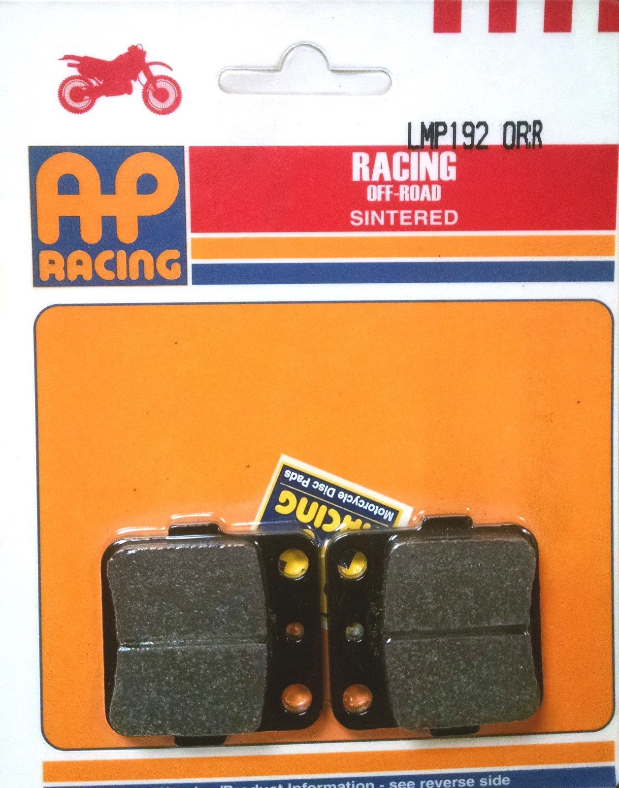 AP Rear Brake Pads Kawasaki KX80 8800 KX85 0117 KX100 8817 KX Hi