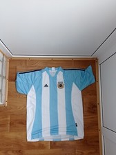 VINTAGE ADIDAS ARGENTINA 2002 FOOTBALL SHIRT SOCCER JERSEY SZ XL block core