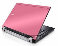 PINK Vinyl Lid Skin Cover Decal fits Dell Latitude E6400 Laptop